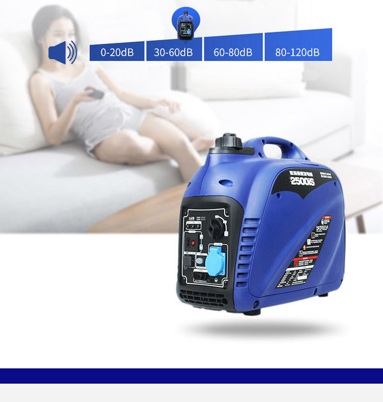 Buy Small Generator Quiet Frequency Conversion 1kw2kw3kw Home 220v ...