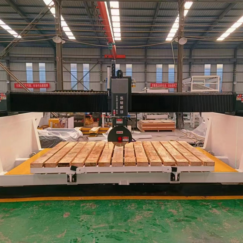 Buy Smart 5 Axis Cnc Bridge Saw Stone Cutting Machine For Granite ...