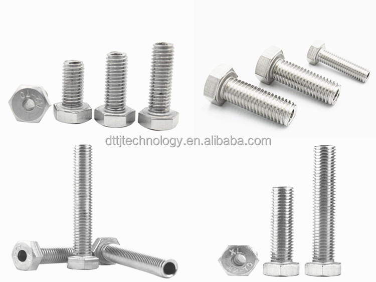 Buy Ss Hex Head Through Hole Screw Hex Hollow Bolt from D & T (tianjin ...