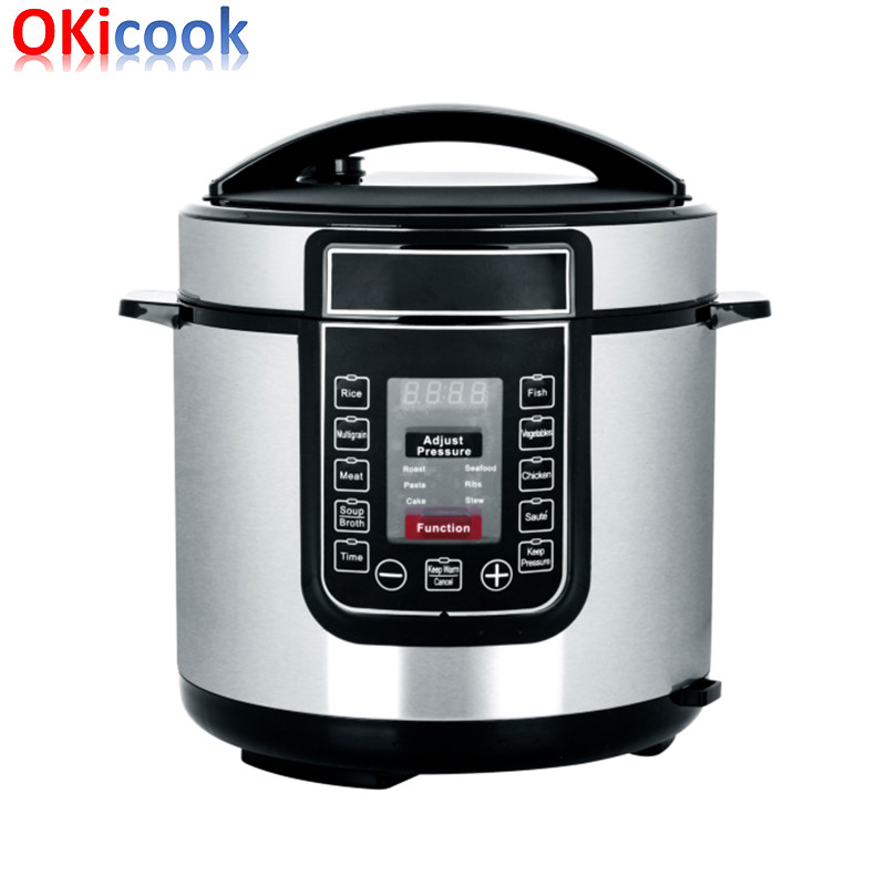 4l/5l/6l multifunctional programmable pressure slow cooking