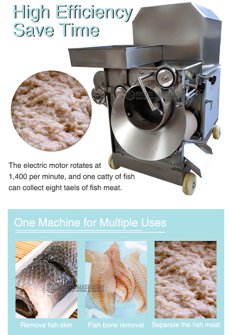 Best Price Fish Meat Separator/Stainless steel bone meat seperator