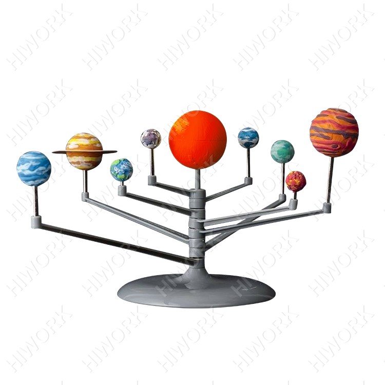 Buy Stem Solar Science Learning Diy Educational Toys Nine Planets ...
