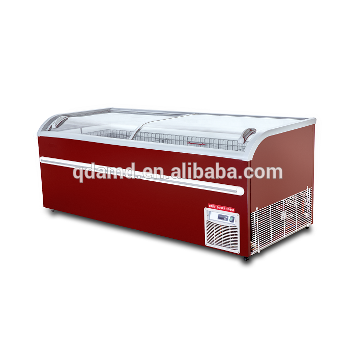 Buy Supermarket Display Freezer Commercial Refrigerator Freezer For
