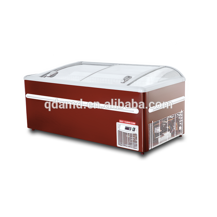 Buy Supermarket Display Freezer Commercial Refrigerator Freezer For