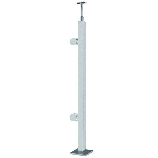 Buy Sus 304 Satin Surface Glass Balustrade Railing Australia Railings ...