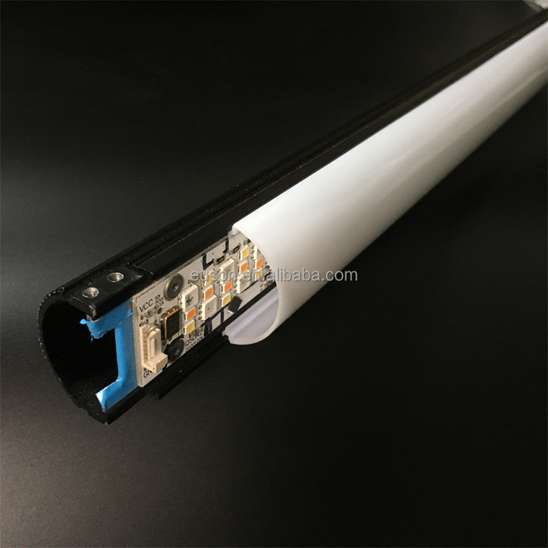 Buy T12 Milky Polycarbonate Pc Extrusion Led Light Tube Cover Top ...
