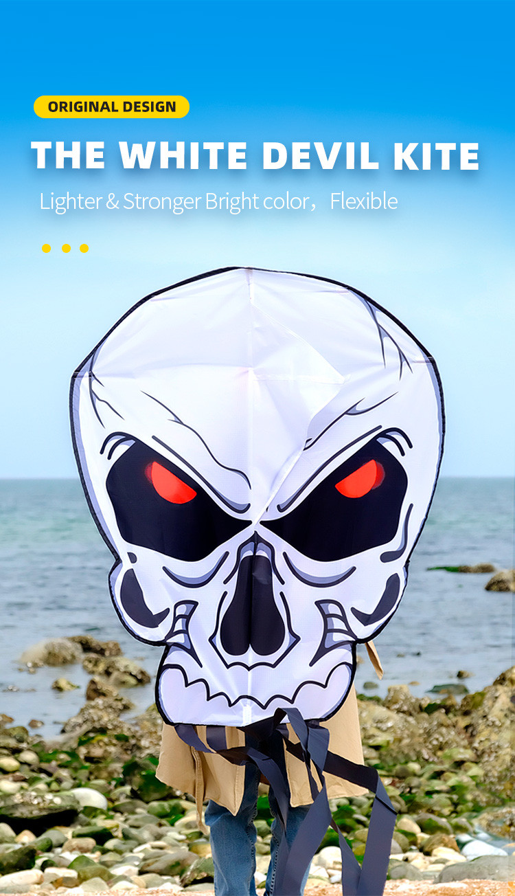 Buy The White Devil Kitebreeze Easy Fly Customizable Card Ventilated ...