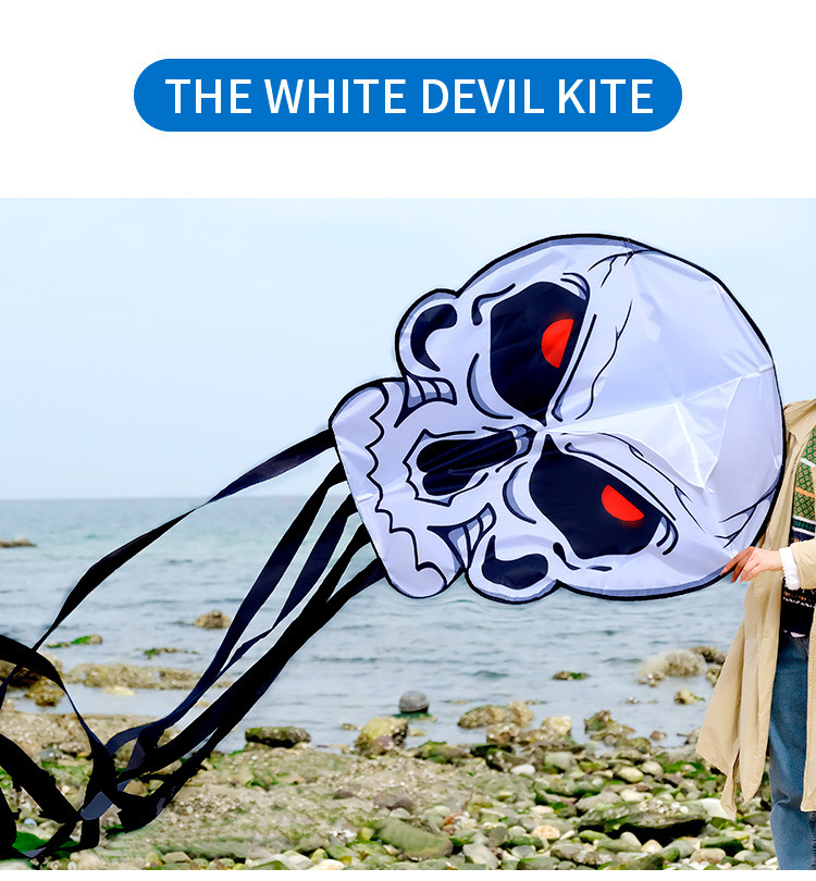 Buy The White Devil Kitebreeze Easy Fly Customizable Card Ventilated ...