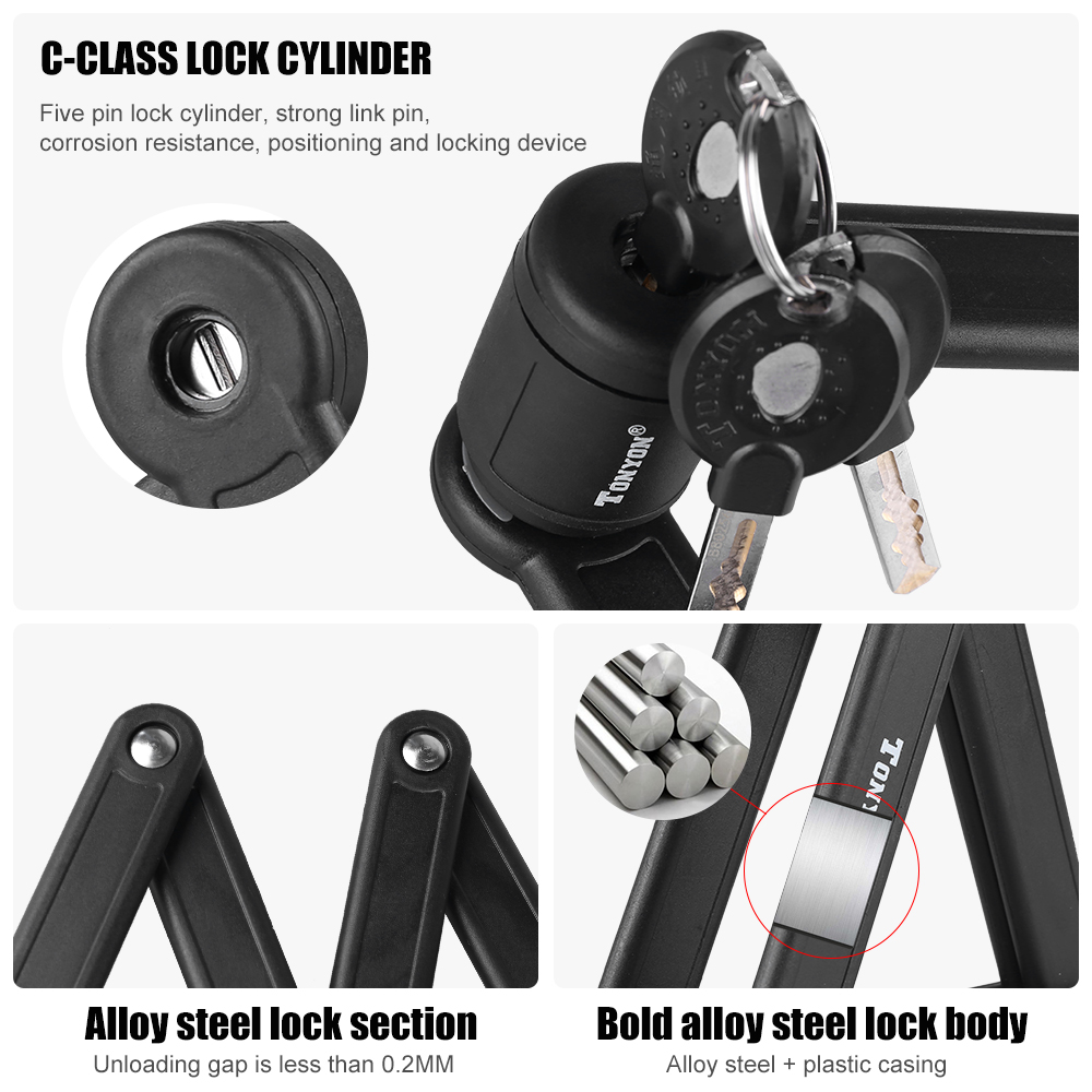 Buy Tonyon Mountain Bike Folding Lock Electric Bicycle Part
