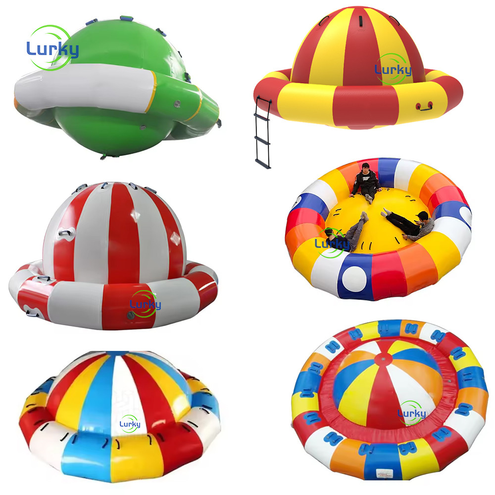 Rotating Inflatable Buy Towable Disco Boat Inflatable Water Park Spinning Rotating Roll 6-8 ...