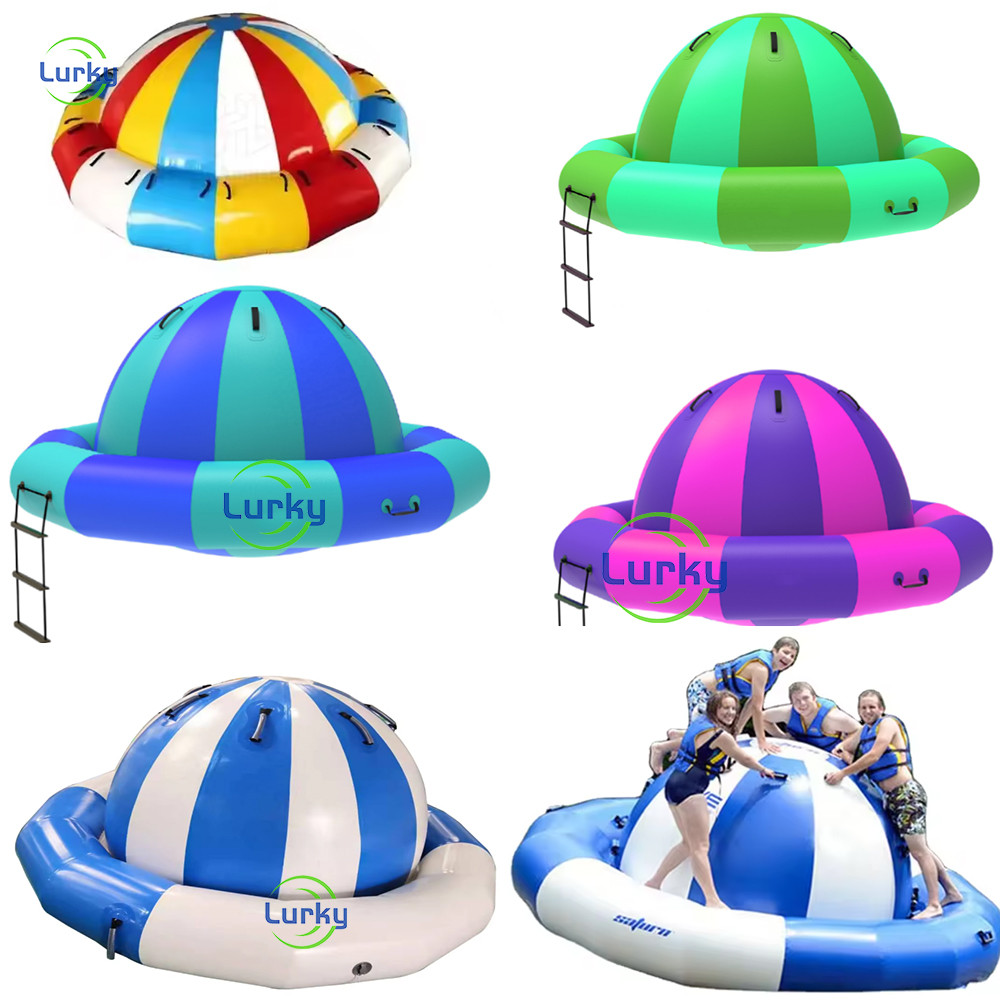 Rotating Inflatable Buy Towable Disco Boat Inflatable Water Park Spinning Rotating Roll 6-8 ...