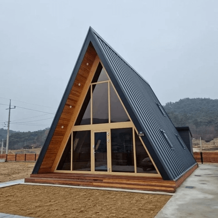 Buy Tsesaon Triangle Houses Low Cost Kit Homes Modular House Container ...