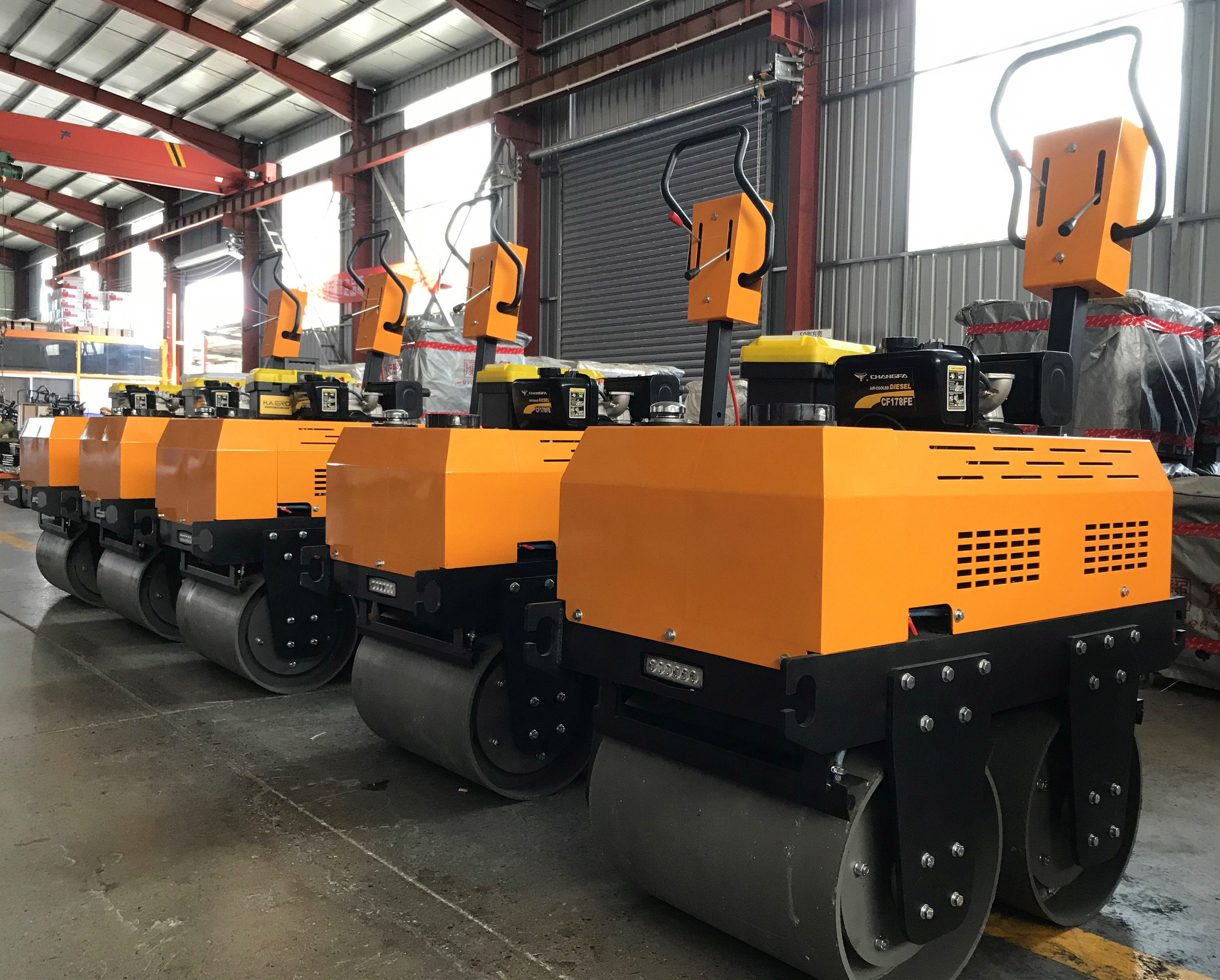 Buy Vibratory Road Roller Mini Compactor New Compact Roller from ...