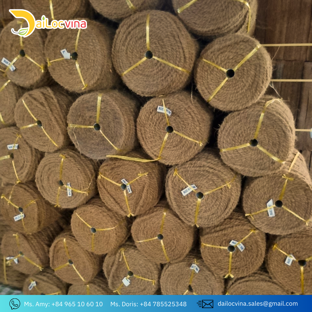 Buy Vietnam Natural Coconut Coir Ropes For Twisting Coco Fiber ...