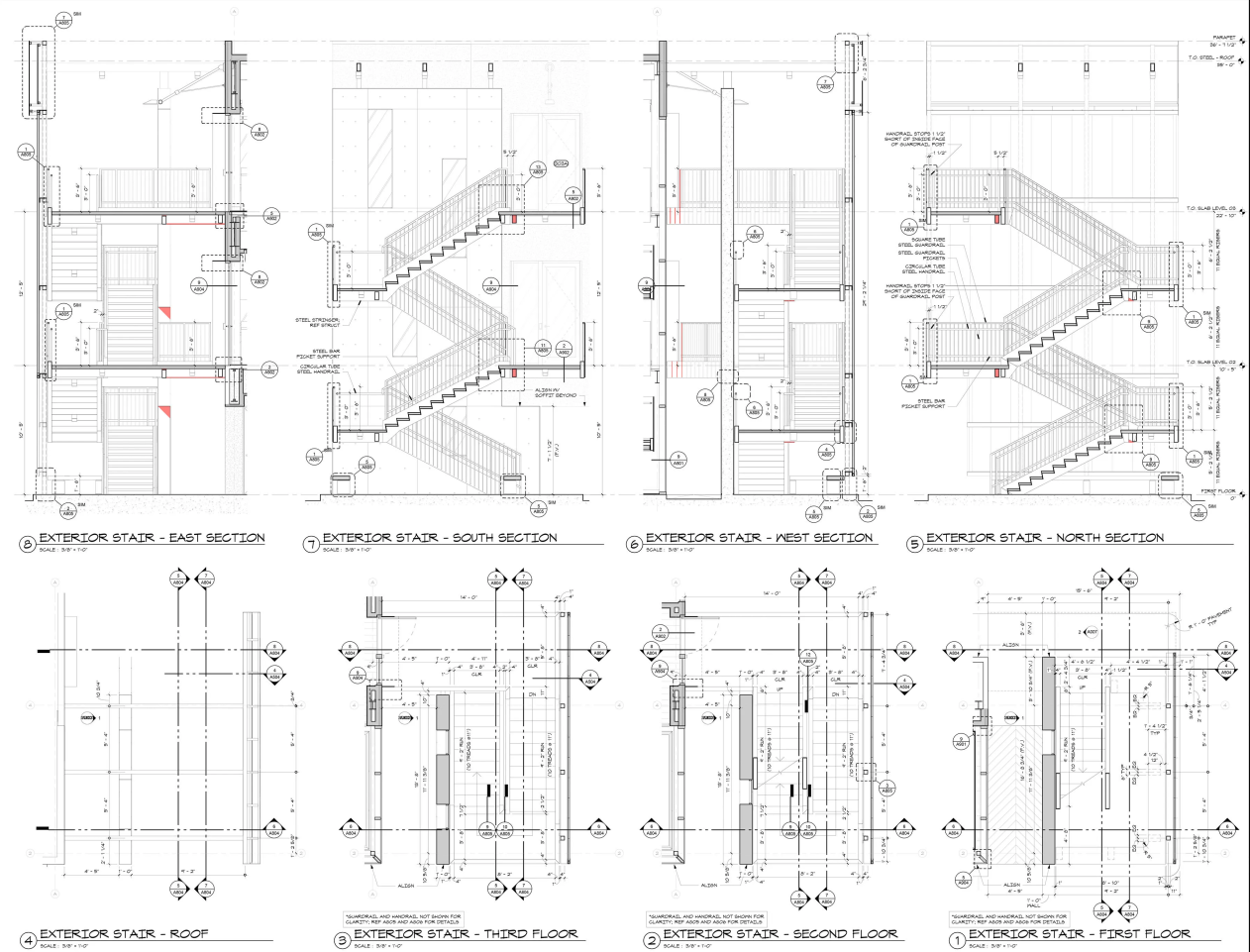 Buy Villa Interior Wooden Glass Staircase Wooden Treads Stairs With ...