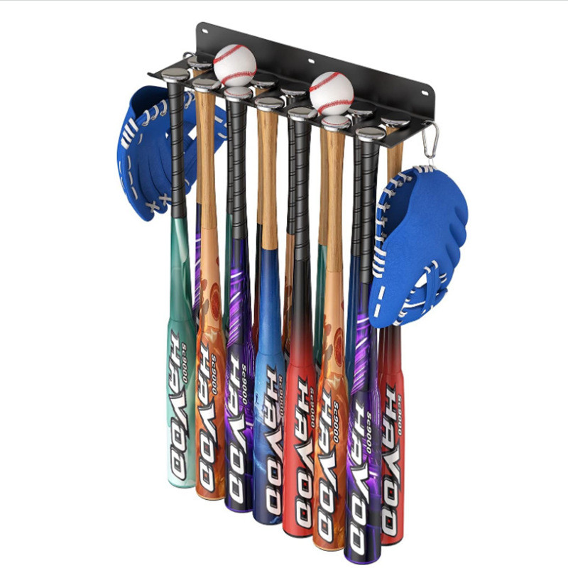 Revolving Baseball Back Rack Buy Wall Mounted Type Metal Baseball Bat Rack Sports Retail Store ...