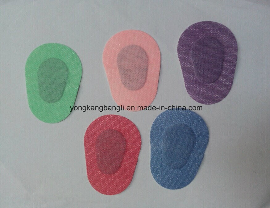Buy White Color Sterilized Adhesive Eyes Pad Non Woven Eye Patch from ...