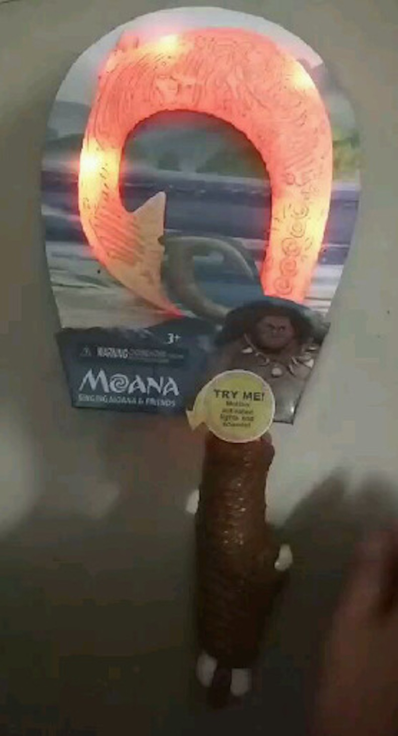 Buy (wholesale) Light-up Demigod Moana Maui Fish Hook Toy, High Quality Led  Pvc Flashing Moana Maui Fish Hook For Gifts from Shenzhen Awesome Elec  Technology Co., Ltd., China