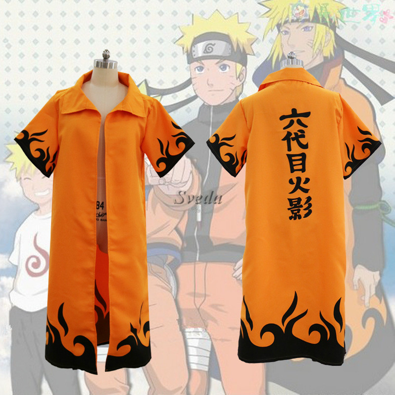 Wholesale Anime Naruto Cosplay Cloak Costume Namikaze Minato 4th