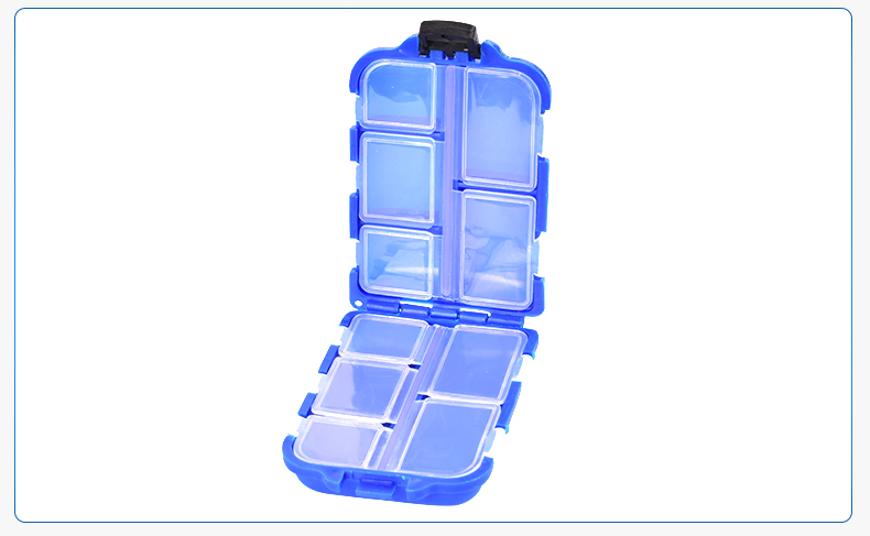 Buy Wholesale Waterproof Multifunctional Mini Plastic Lure Hook Fishing  Tackle Boxes Small from Weihai DN Fishing Tackle Co., Ltd., China