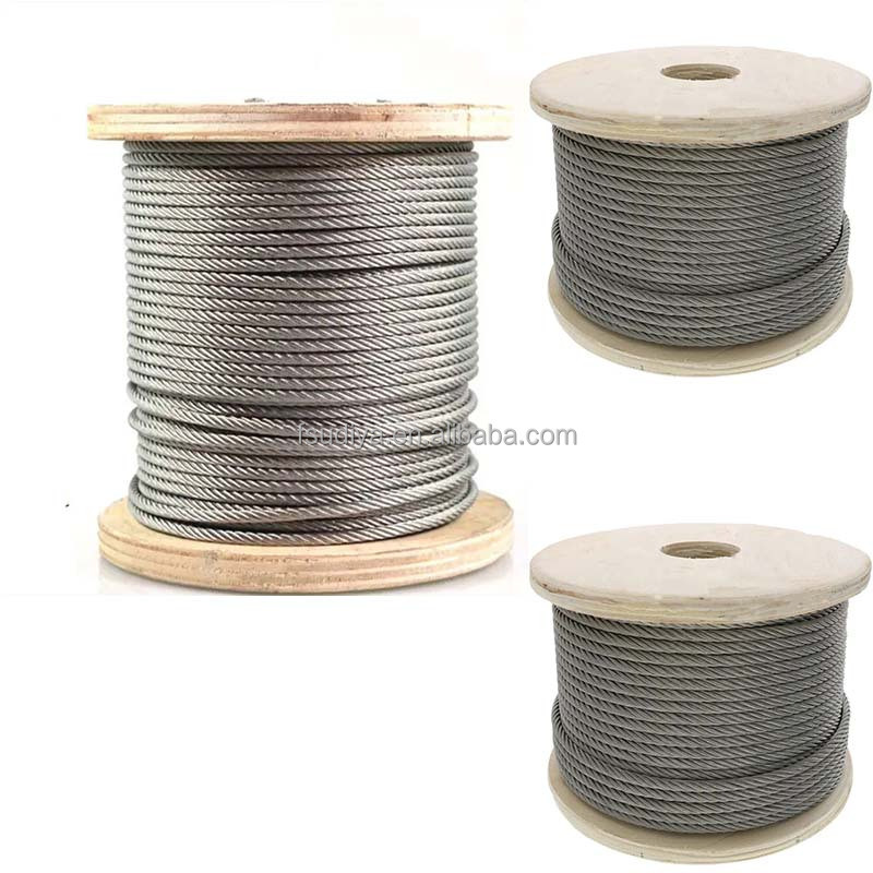 Wire Rope Color Es Buy Wire Steel Rope 7*7 Ss316 Wire Rope Stainless Steel Cable Anti-bird ...