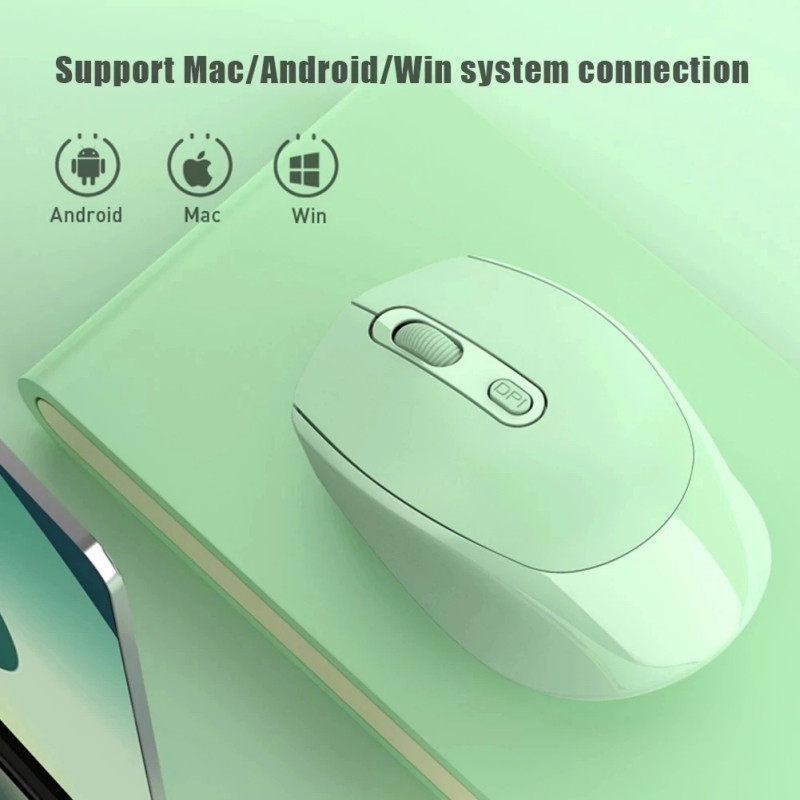 Buy Wireless Mouse Bt Rgb Rechargeable Mouse Wireless Computer Led ...