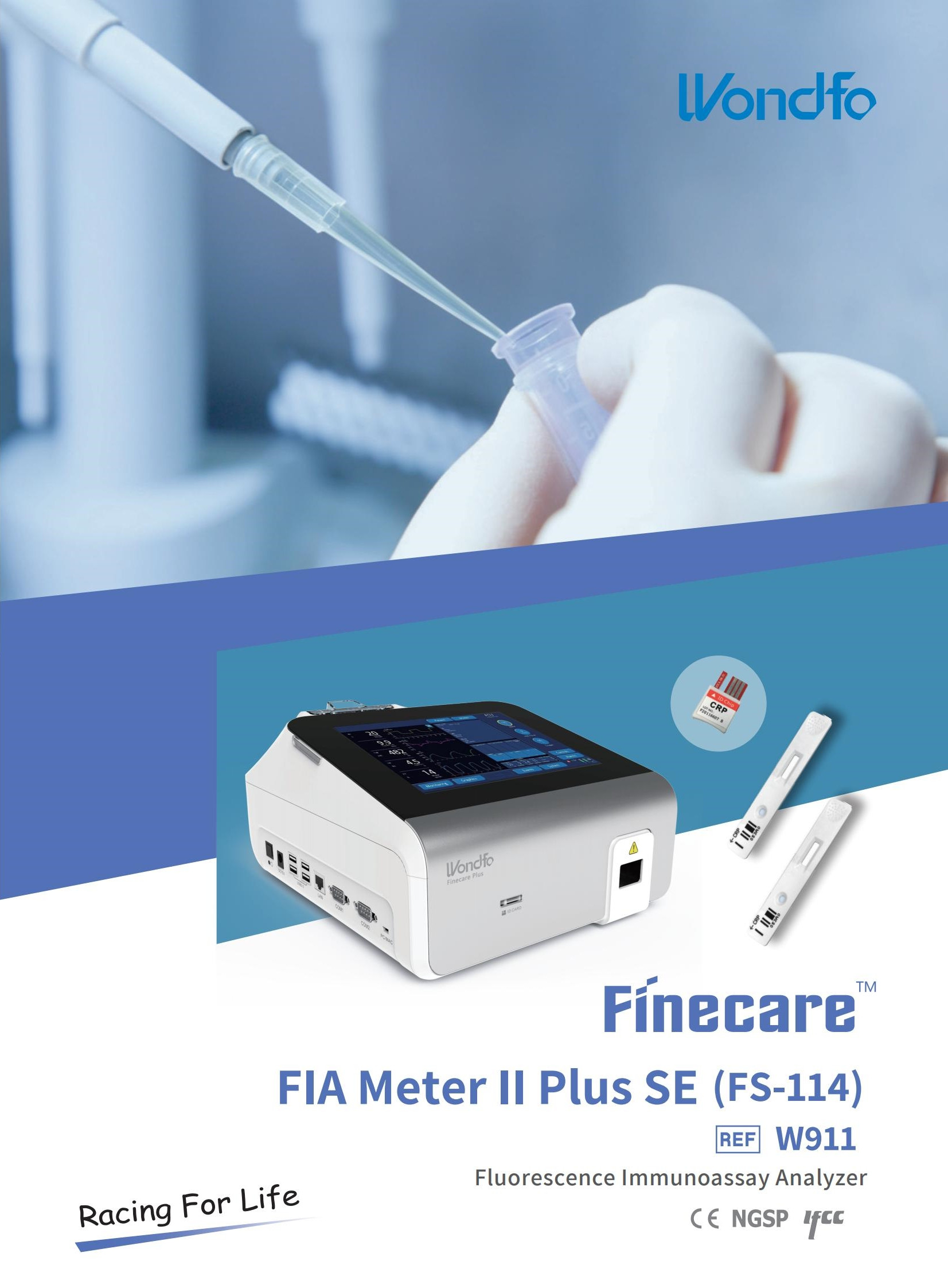 Fia Instruments Buy Wondfo Finecare Fia Meter Ii Plus Fs-114 Fluorescence Immunoassay ...