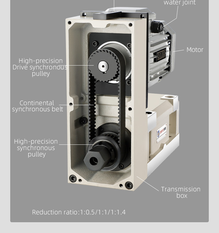 Buy Xt40-1-e Jnyo Bt40/nt40 Cnc Boring Power Head Spindle Water