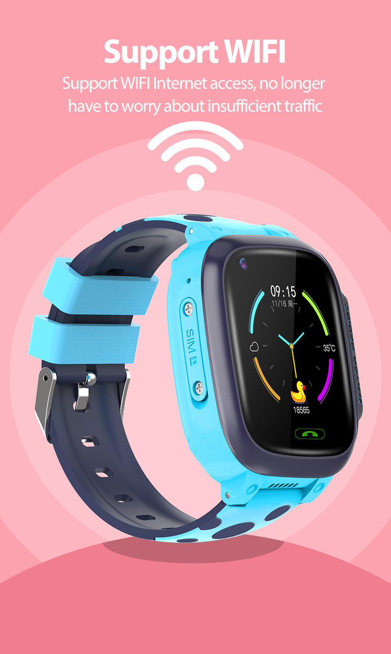 Buy Y95h 4g Video Call Gps Sos Wifi Lbs Location 630mah Children Smart ...