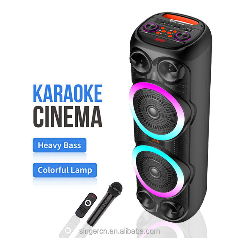 Buy Zqs8252 Dual 8inch Speaker Big Led Party Speaker Super Buy Zqs8252 Dual 8inch Speaker Big Led Party Speaker Super
