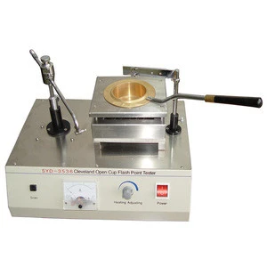 0-600W, -6~400C, Coal Gas, Cleveland Open Cup Flash Point Tester