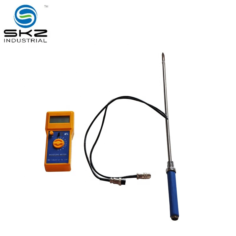 0-80% probe length 600mm wood shavings moisture tester