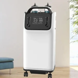 10L High Oxygen Purity Concentrator Medical Grade Generator for Oxygen Therapy Oxygen Treatment Display Language English