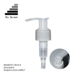 Wholesale Beautiful Shape Plastic Lotion Dispenser Pump