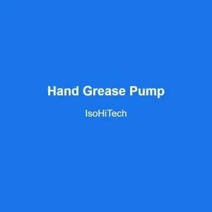 High-Pressure Hand Grease Pump | 200 Bar Manual | 12-50 kg Drum Lubrication