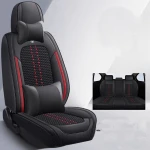 Car accessories Universal luxury leather car seat cushion automotive vehicle cushion cover Breathable Car Seat Cover