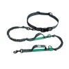 Nylon Hands Free Reflective Pet Bungee Leash up to 150 lbs Large Dogs