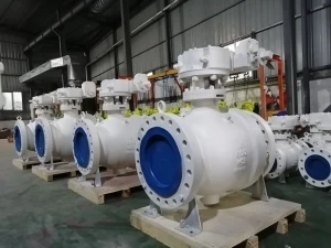 Soft Seat Casting Trunnion Mounted Ball Valve