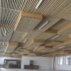 U-Shaped Wood Pattern Aluminum Baffle Strip Ceiling Panel