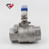 Top Class Stainless Steel 2-PC Ball Valves Threaded