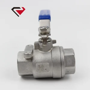 Top Class Stainless Steel 2-PC Ball Valves Threaded