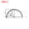 033680AR Truck Body Parts / Mudguard for Trucks and Trailer ( mudapron / fender )