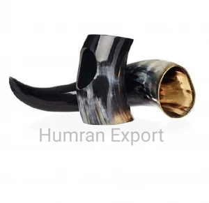 Drinking Horn with holder