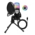Import Yanmai Computer Wired Flexible USB Condenser Microphone LED RGB USB Gaming Microphones With Stand For PC Laptop Gaming from China