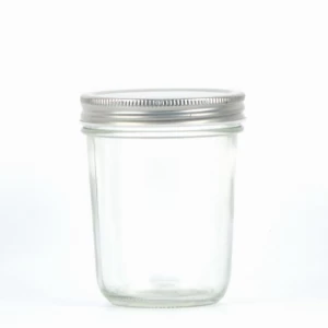 MG Bottle Wide Mouth Glass Mason Jar with 200ml