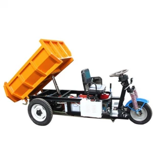 National Sales Leader Factory Wholesale Electric Mini Dumper Truck Tricycle 1000W Motor On Sale