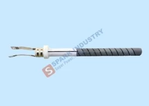 1500 ℃ SiC Resistance High Temperature Heating Element Double Helix Type