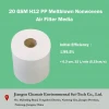 20 GSM H12 PP Meltblown Nonwovens Air Filter Media