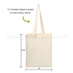 Natural Cotton Tote Bag