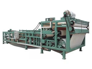 Automatic Stainless Steel Belt Type Filter Press for Dehydration Treatment